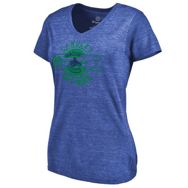 Women's Vancouver Canucks Fanatics Branded Personalized Insignia Tri Blend T-Shirt Royal FengYun,We sell and wholesale Women's Vancouver Canucks Fanatics Branded Personalized Insignia Tri Blend T-Shirt Royal FengYun on line form chian!